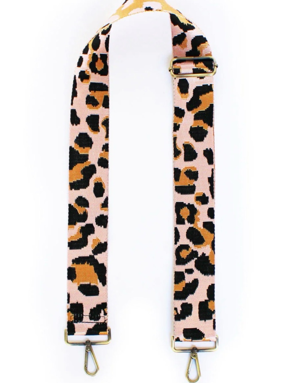 Bodomint Adjustable Strap Leopard Print Versatile Replacement Strap Rose New